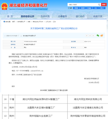 零突破，省級5G工廠花落丹江口市，科技推廣與應(yīng)用服務(wù)邁上新臺階